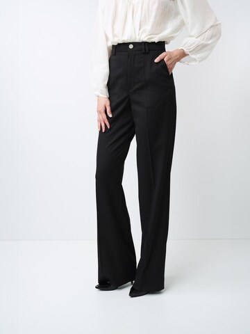 Wide leg Pantaloni per costume tradizionale 'Martha 8330' di W. Wegener in nero