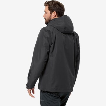 JACK WOLFSKIN Outdoor jacket 'Taubenberg' in Black