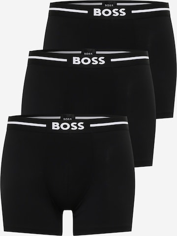 BOSS Black Boxer shorts 'BoxerBr 3P Bold' in Black: front