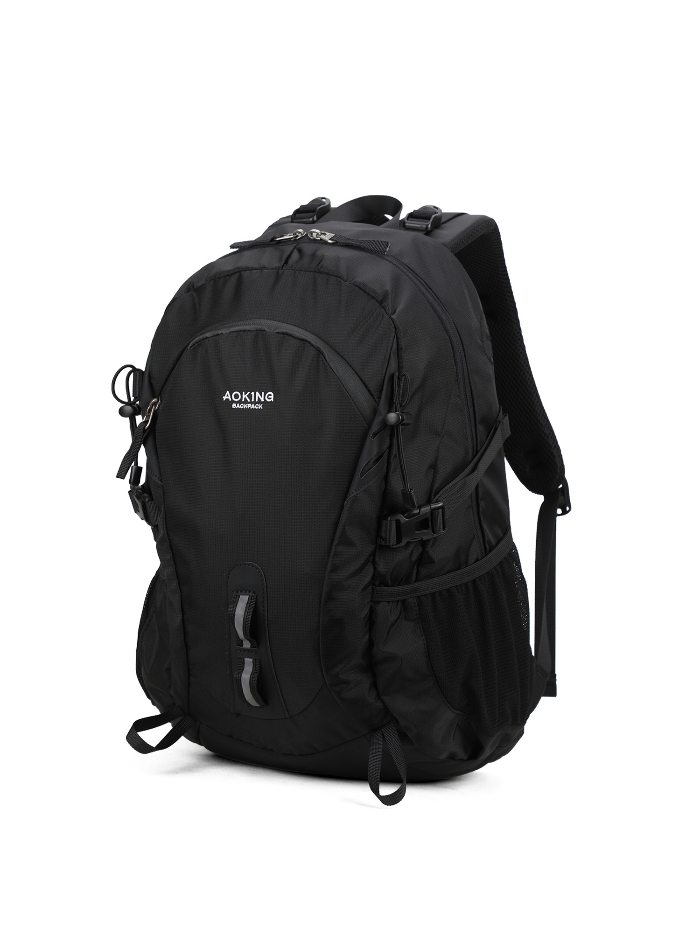 Aoking Rucksack in Schwarz: Vorderseite