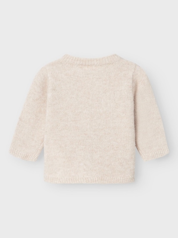 NAME IT Knit cardigan in Beige