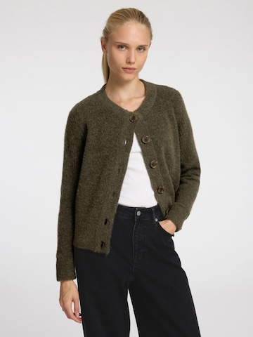 SELECTED FEMME Knit Cardigan in Green