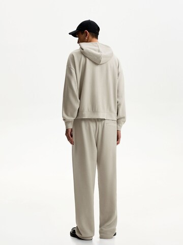 Bershka Wide leg Byxa i grå