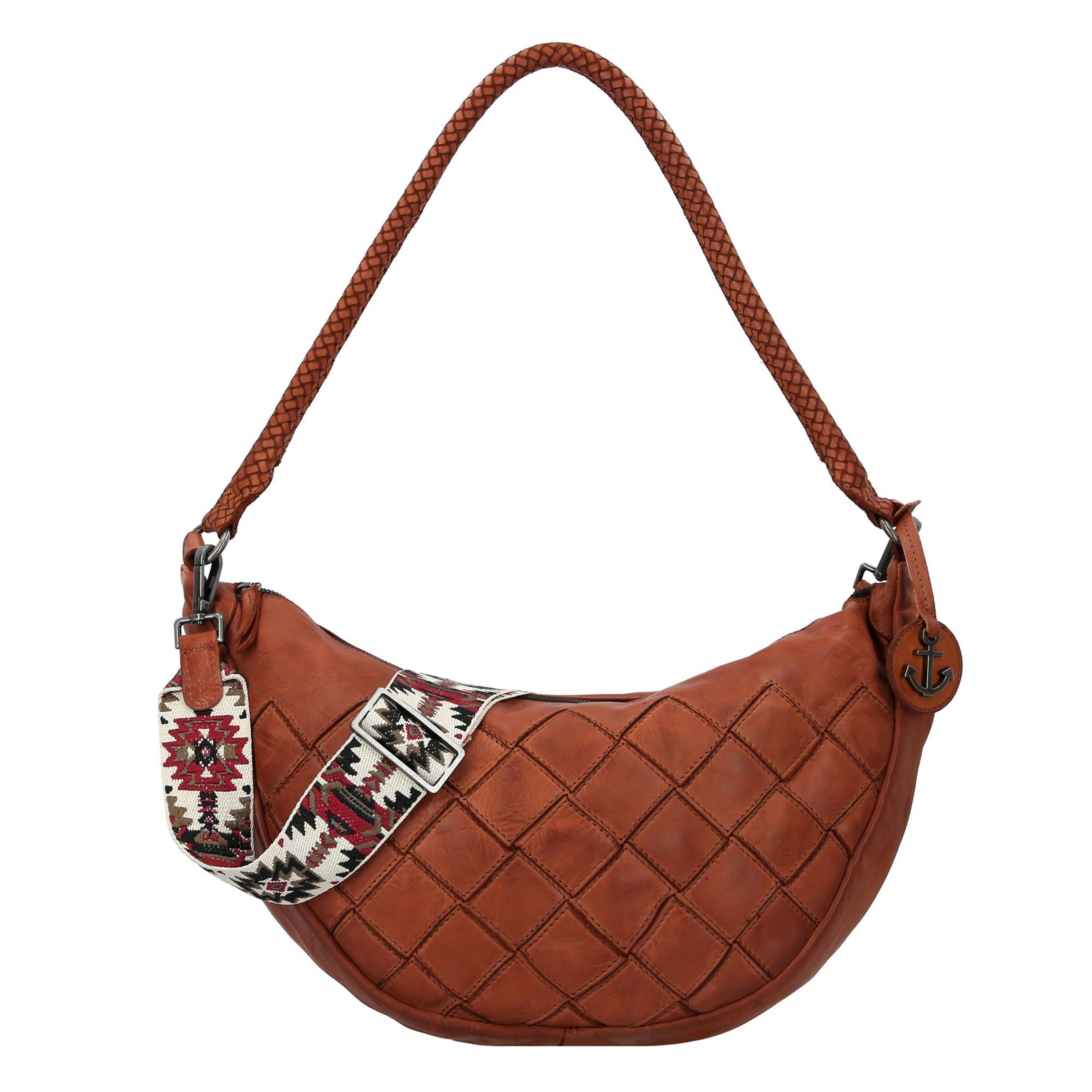 Borsa a spalla 'Maelia ' di Harbour 2nd in marrone: frontale