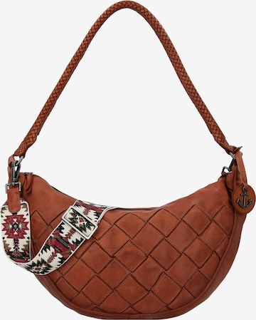 Borsa a spalla 'Maelia ' di Harbour 2nd in marrone: frontale