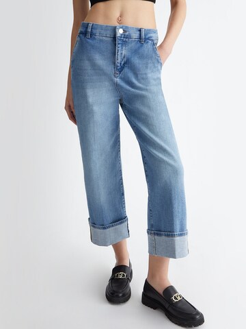 Liu Jo Flared Jeans in Blauw: voorkant