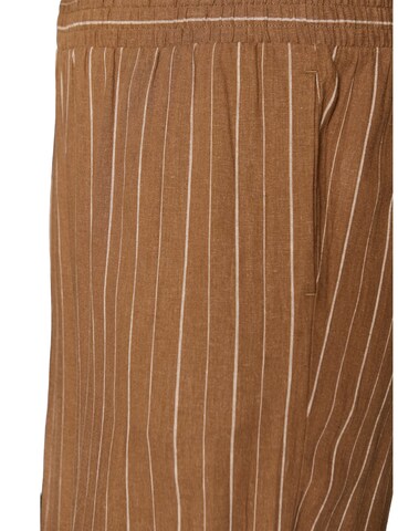 Regular Pantaloni 'Vline' de la Zizzi pe maro