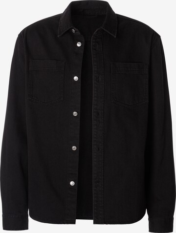 JOHN DEVIN Regular fit Button Up Shirt in Black: front