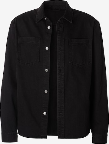 JOHN DEVIN Regular fit Button Up Shirt in Black: front
