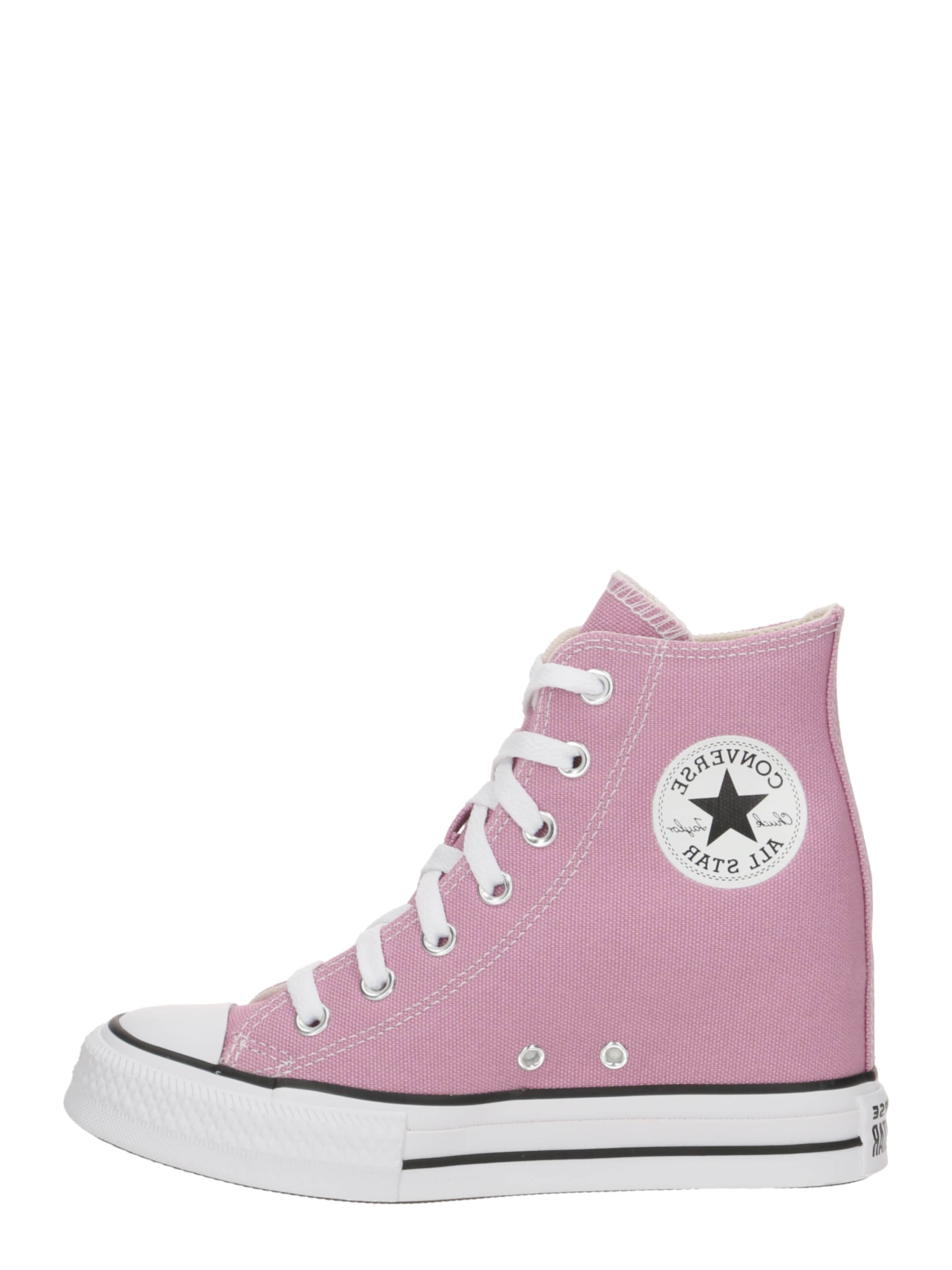 CONVERSE Кроссовки на платформе 'CTAS' в Ярко-розовый