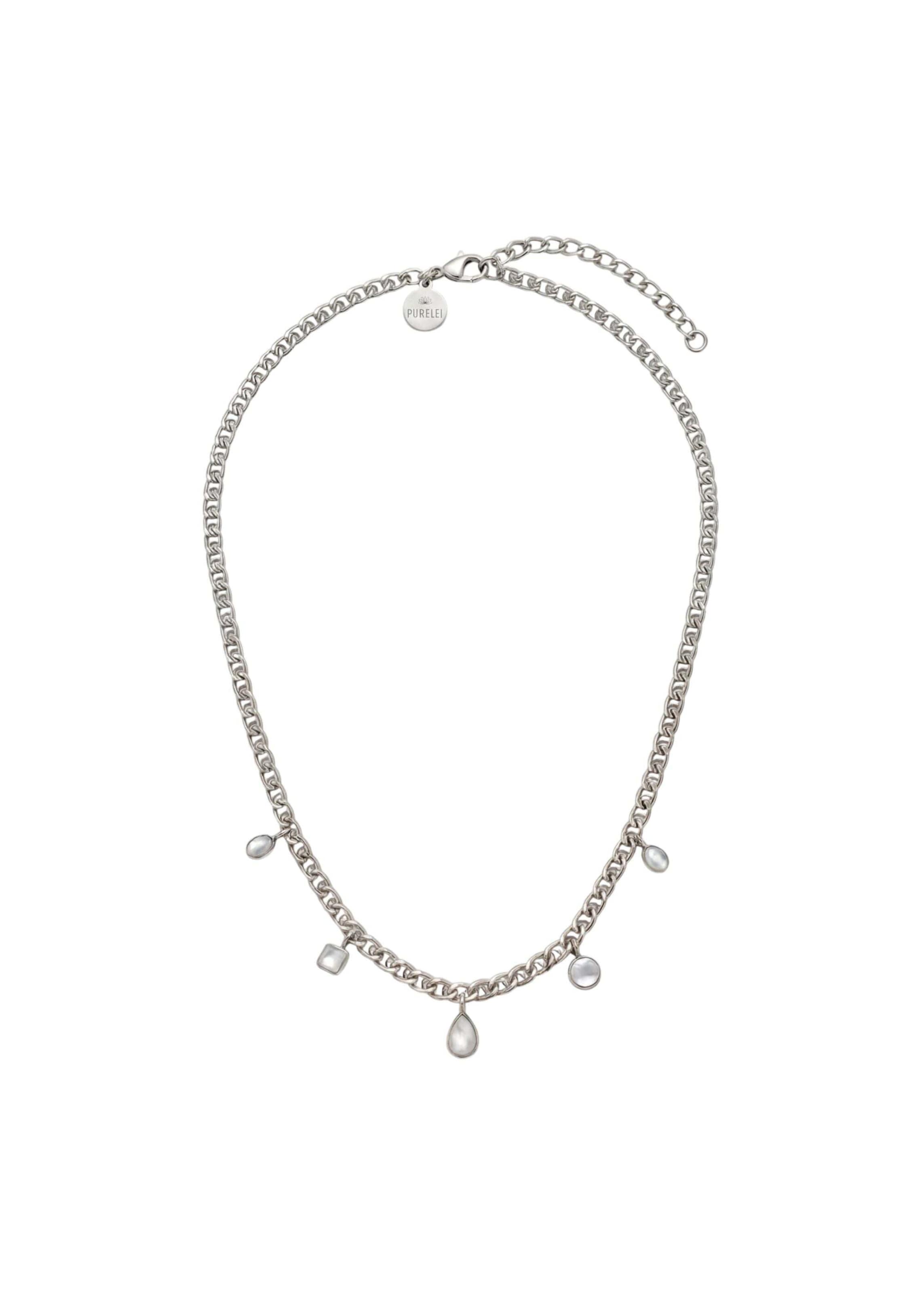 PURELEI Kette 'Soft Shine' in Silber: Vorderseite