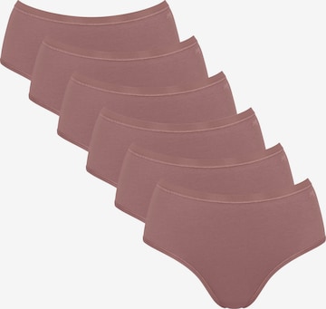 Slip SLOGGI en marron : devant