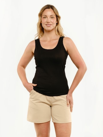 Top ' NATALIA ' di Liberte Essentiel in nero: frontale