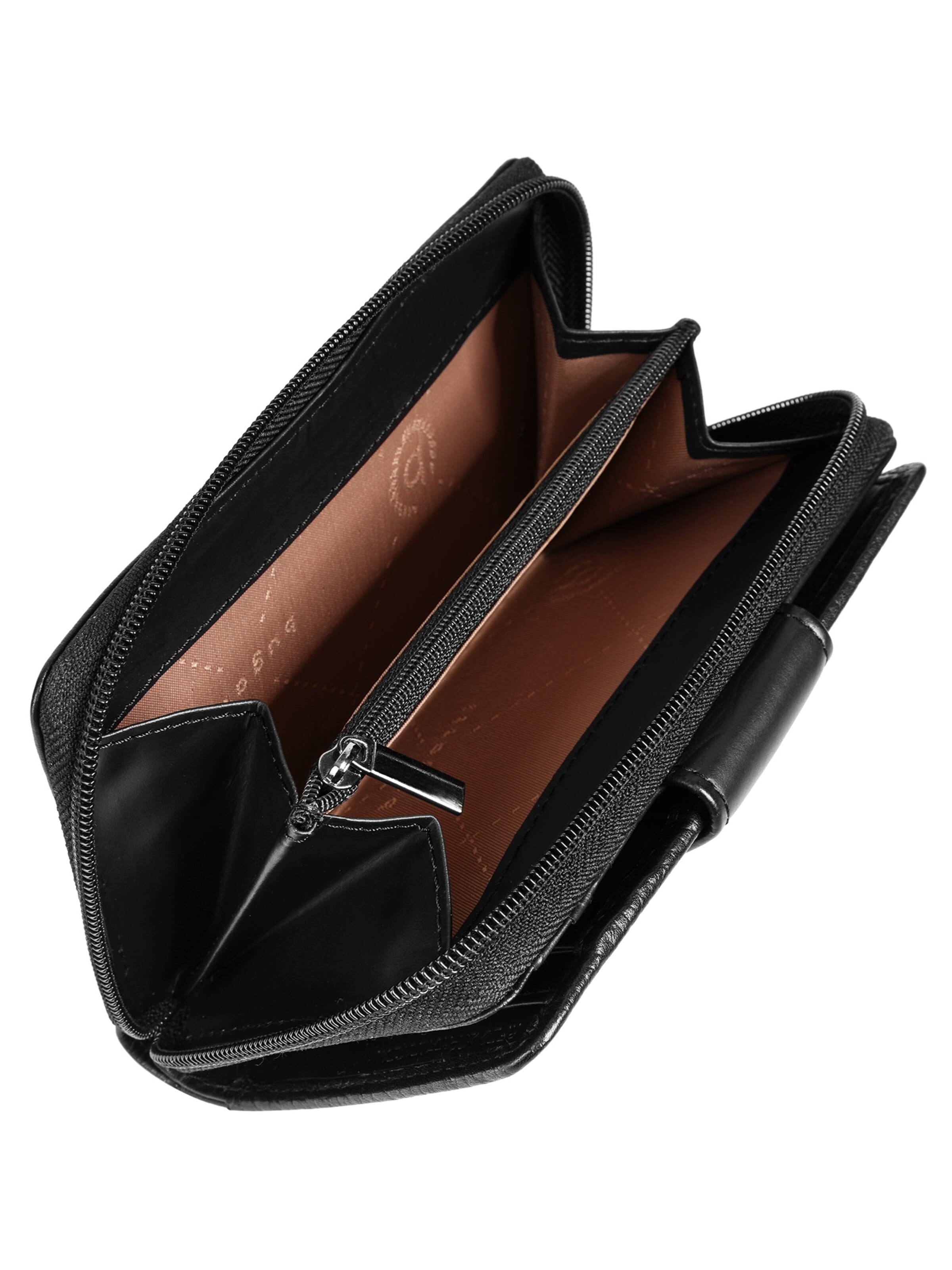 bugatti Portemonnaie 'SINA'‌‌‌ in Schwarz