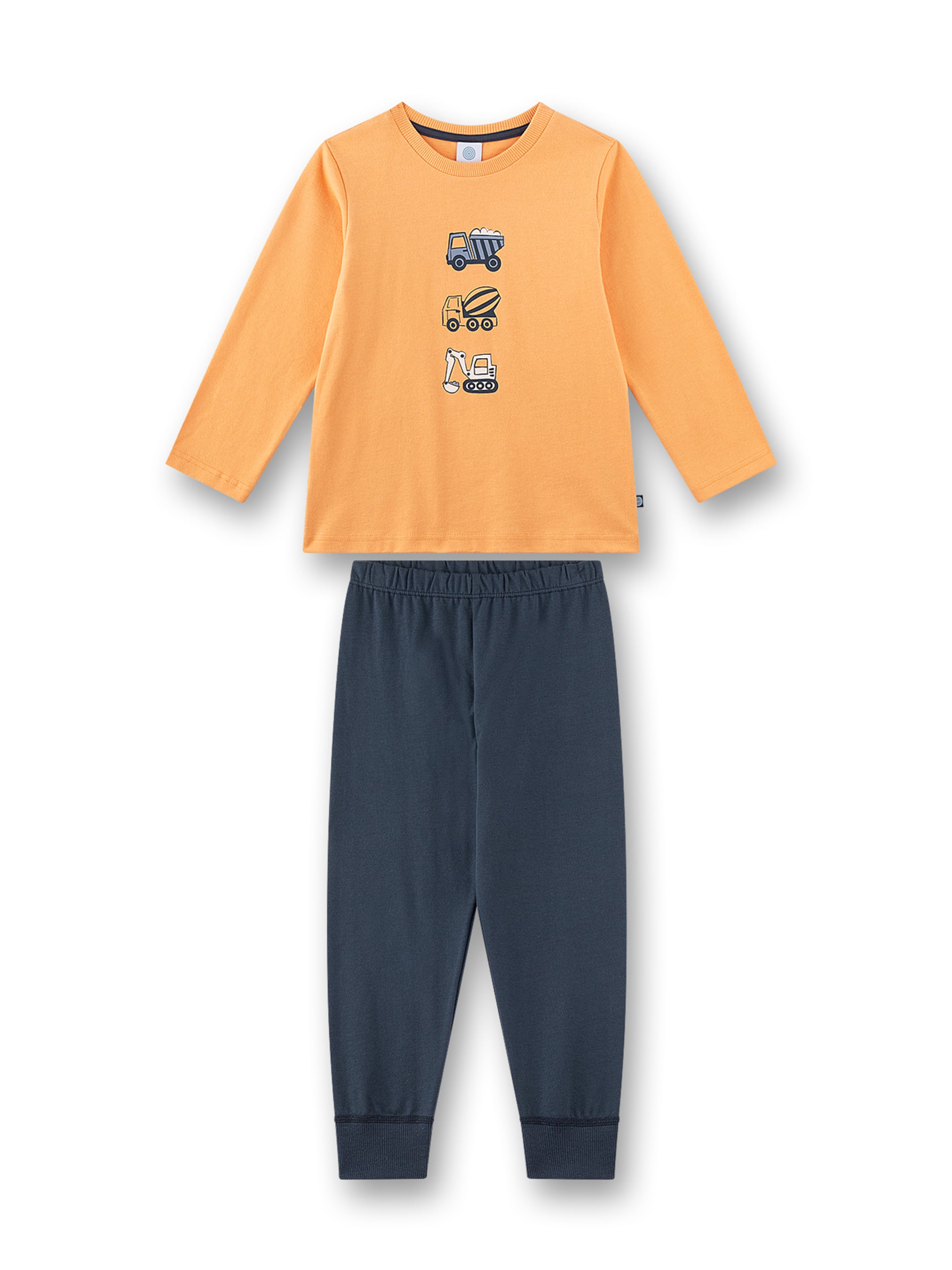 Sanetta Nachtkledij in Blauw: voorkant