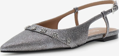 Balerinos su dirželiais 'DORLEE3' iš GUESS, spalva – sidabro pilka, Prekių apžvalga