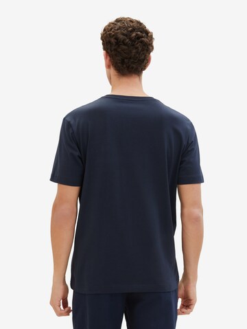 TOM TAILOR T-Shirt in Blau