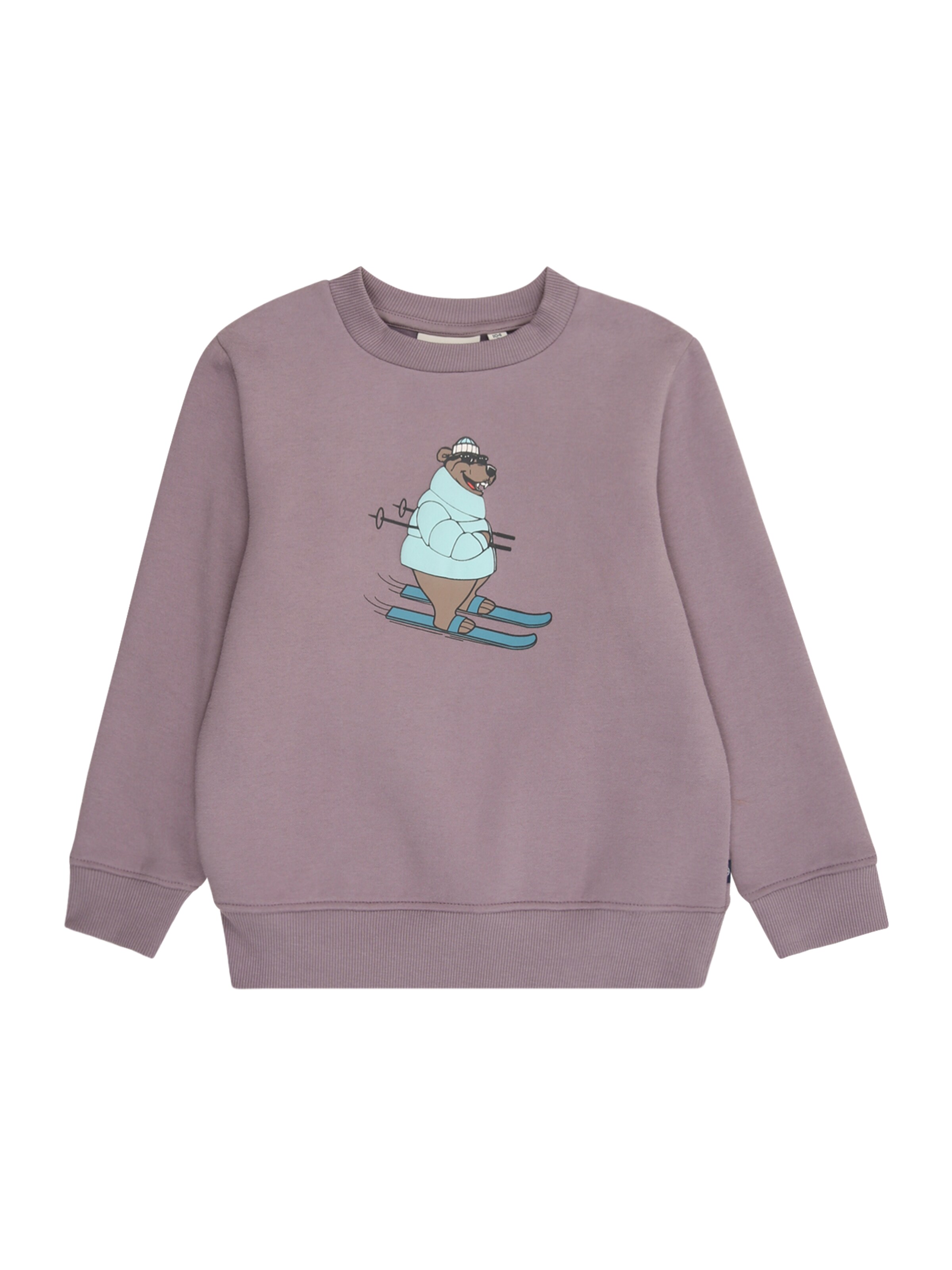 Sweat TOM TAILOR en violet : devant