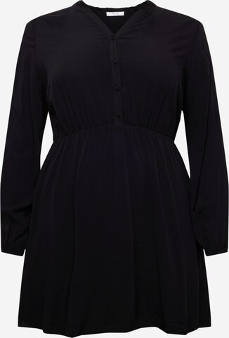 ABOUT YOU Curvy - Vestido 'Elenie' en negro: frente