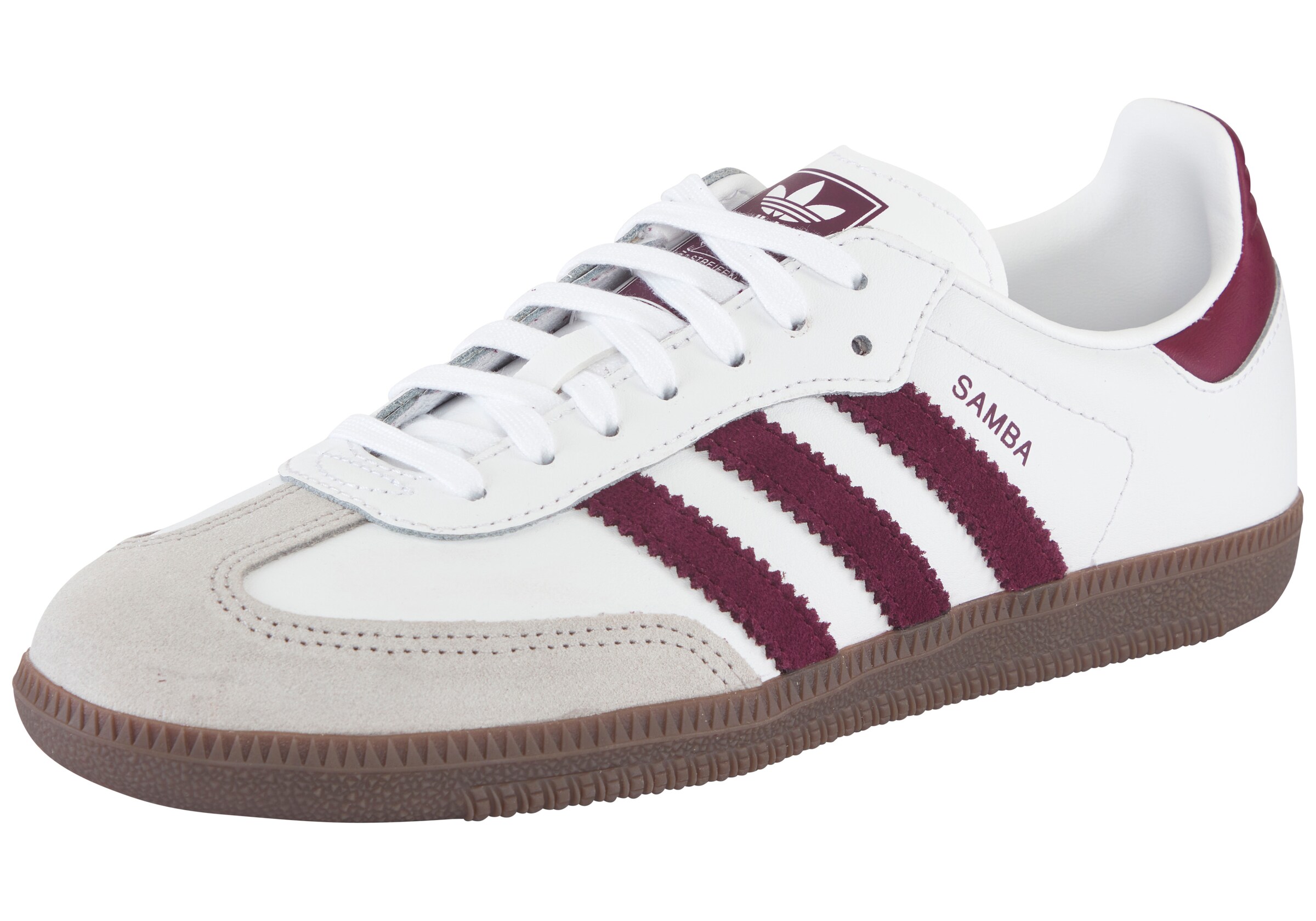 ADIDAS ORIGINALS Сникърси 'Samba' в бяло