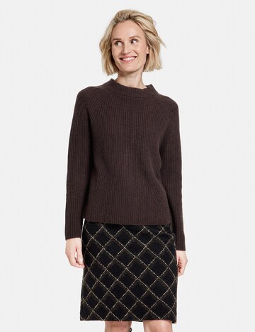 GERRY WEBER Sweater in Brown: front