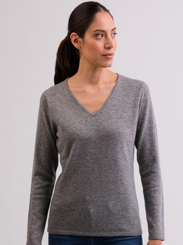 Pullover di CASH-MERE.CH in grigio: frontale