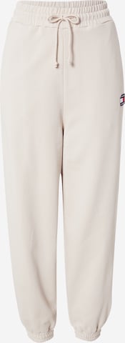 Tommy Jeans Tapered Hose in Beige: predná strana