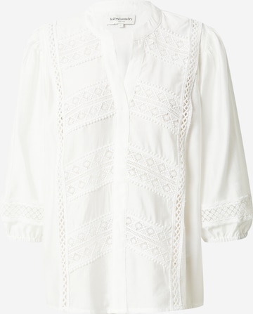 Camicia da donna 'Faida' di Lollys Laundry in bianco: frontale