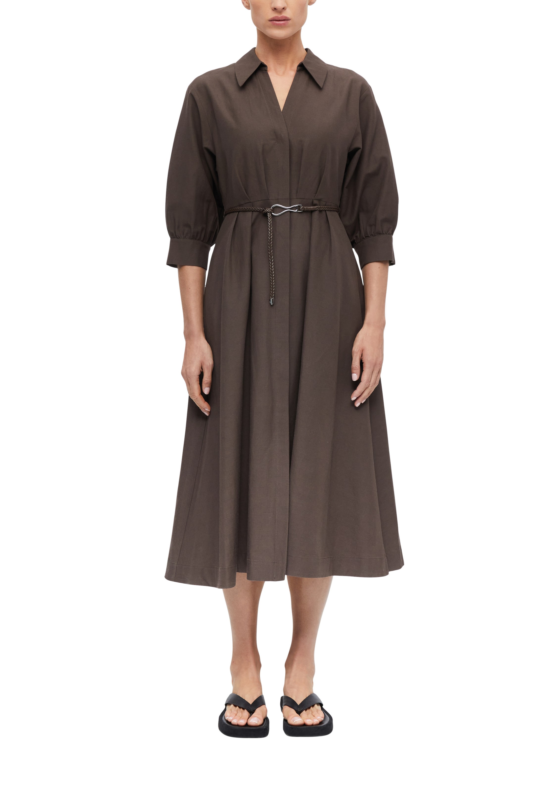 COMMA Dress in Brown