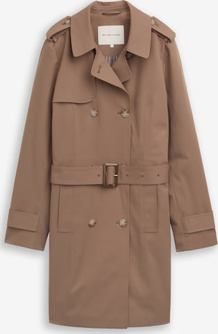 TOM TAILOR Between-seasons coat in Brown: front