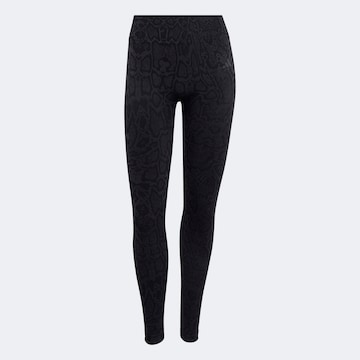 ADIDAS PERFORMANCE Skinny Sporthose in Schwarz
