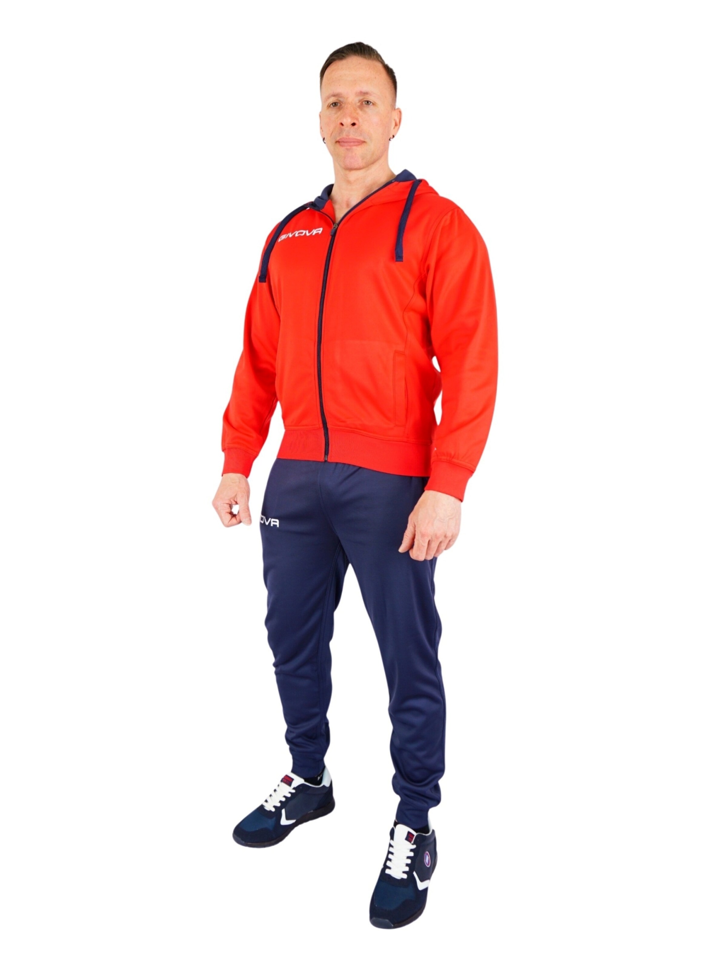 Givova Joggingdragt i rød: forside