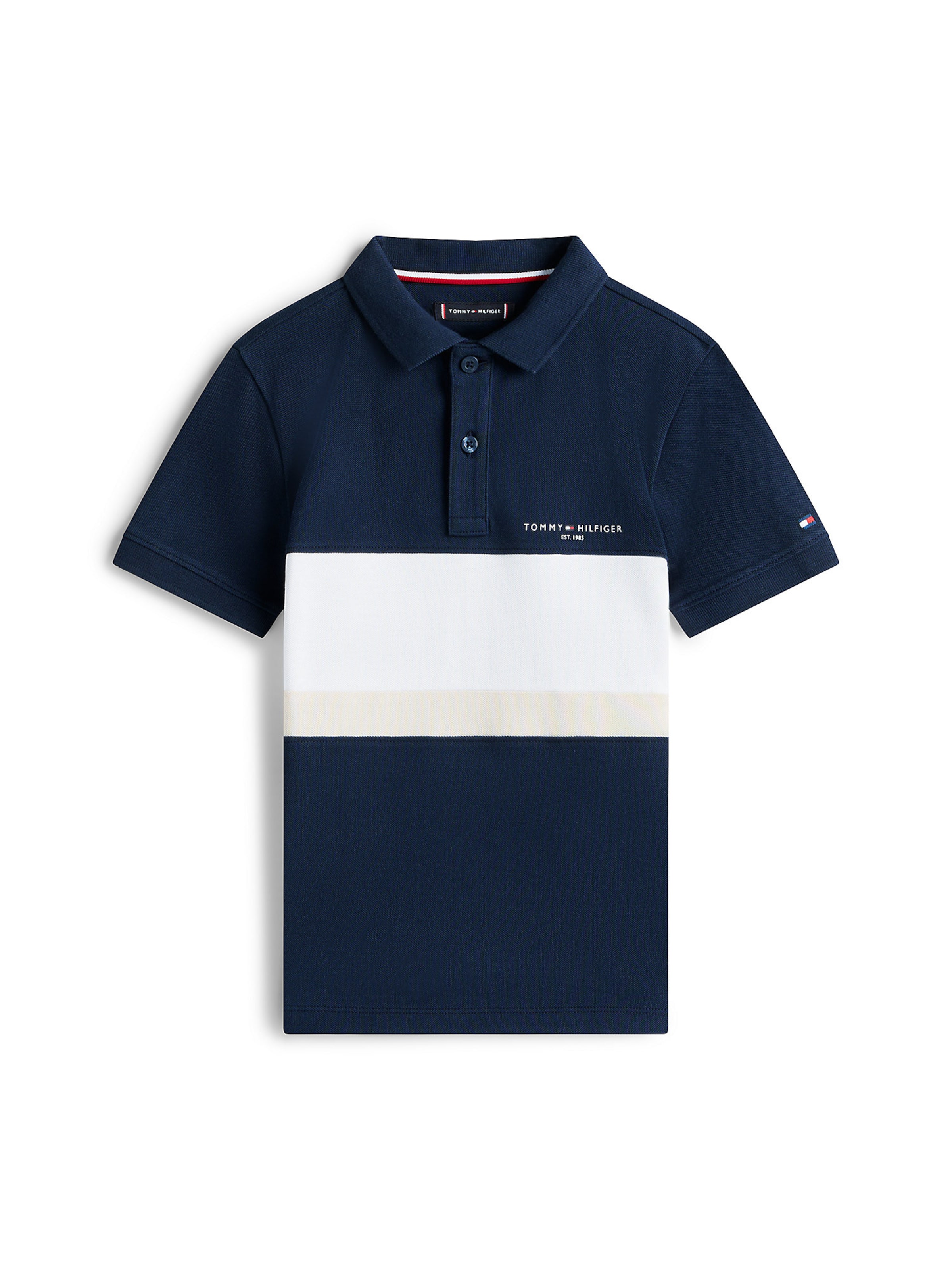 T-Shirt TOMMY HILFIGER en bleu : devant