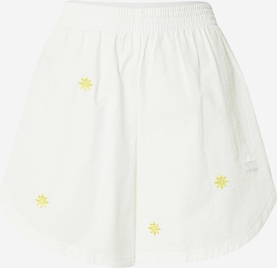 Pantaloni ADIDAS ORIGINALS di colore limone / bianco, Visualizzazione prodotti