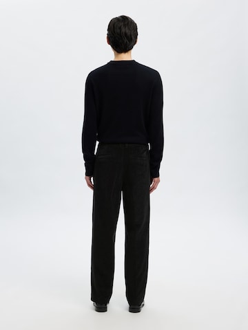 SELECTED Loose fit Trousers in Black