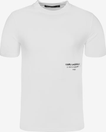 Karl Lagerfeld - Camisa ' 755054 ' em branco: frente