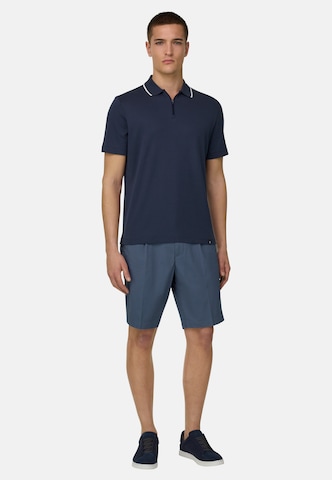 Boggi Milano Slimfit Hose in Blau: Vorderseite