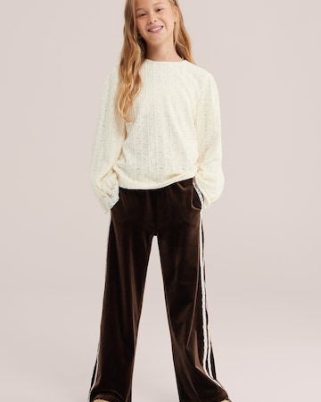 WE Fashion Blúz - fehér: elől
