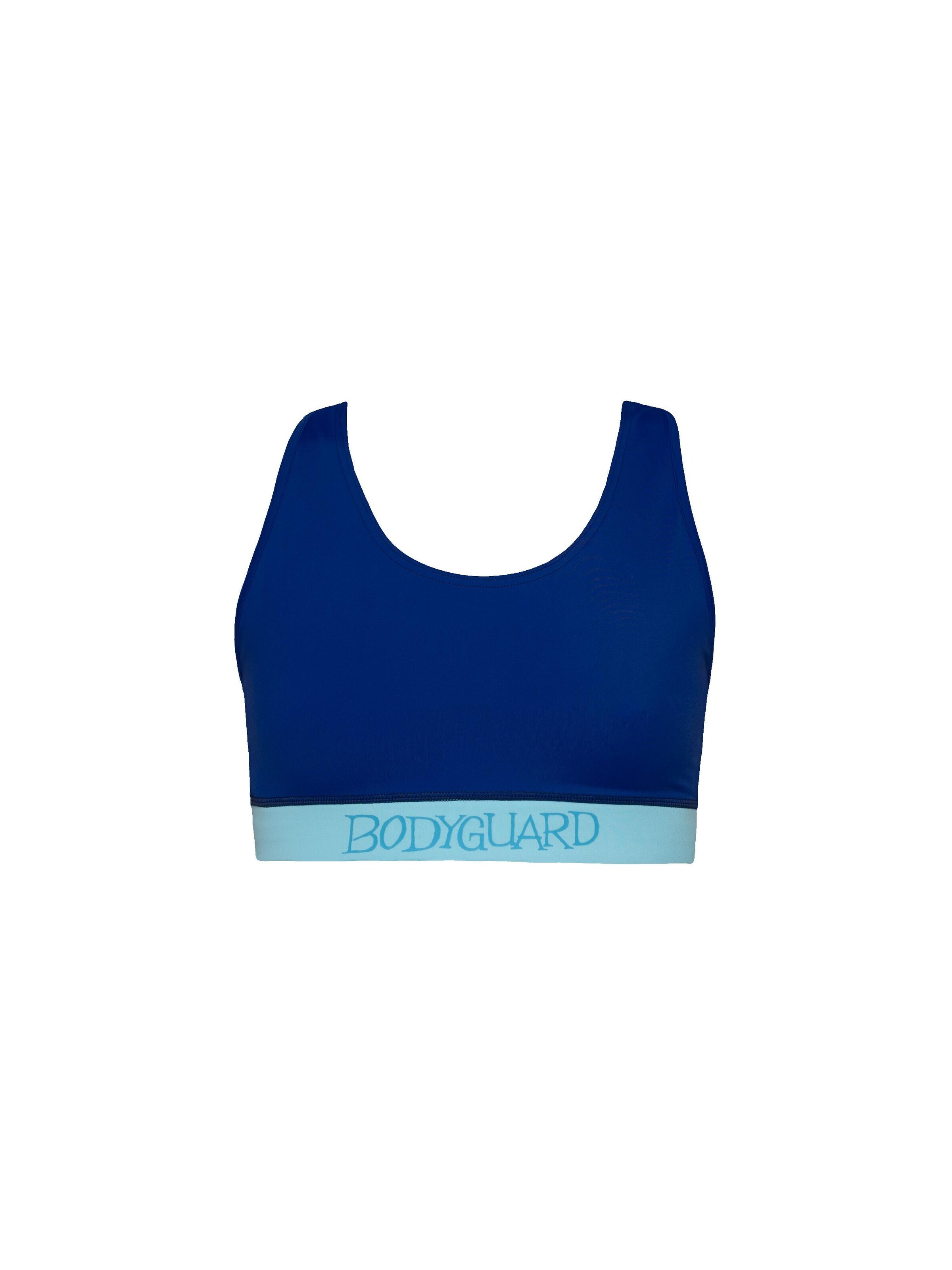Bodyguard Medium Support Sports Bra 'Lagonisi' in Blue: front