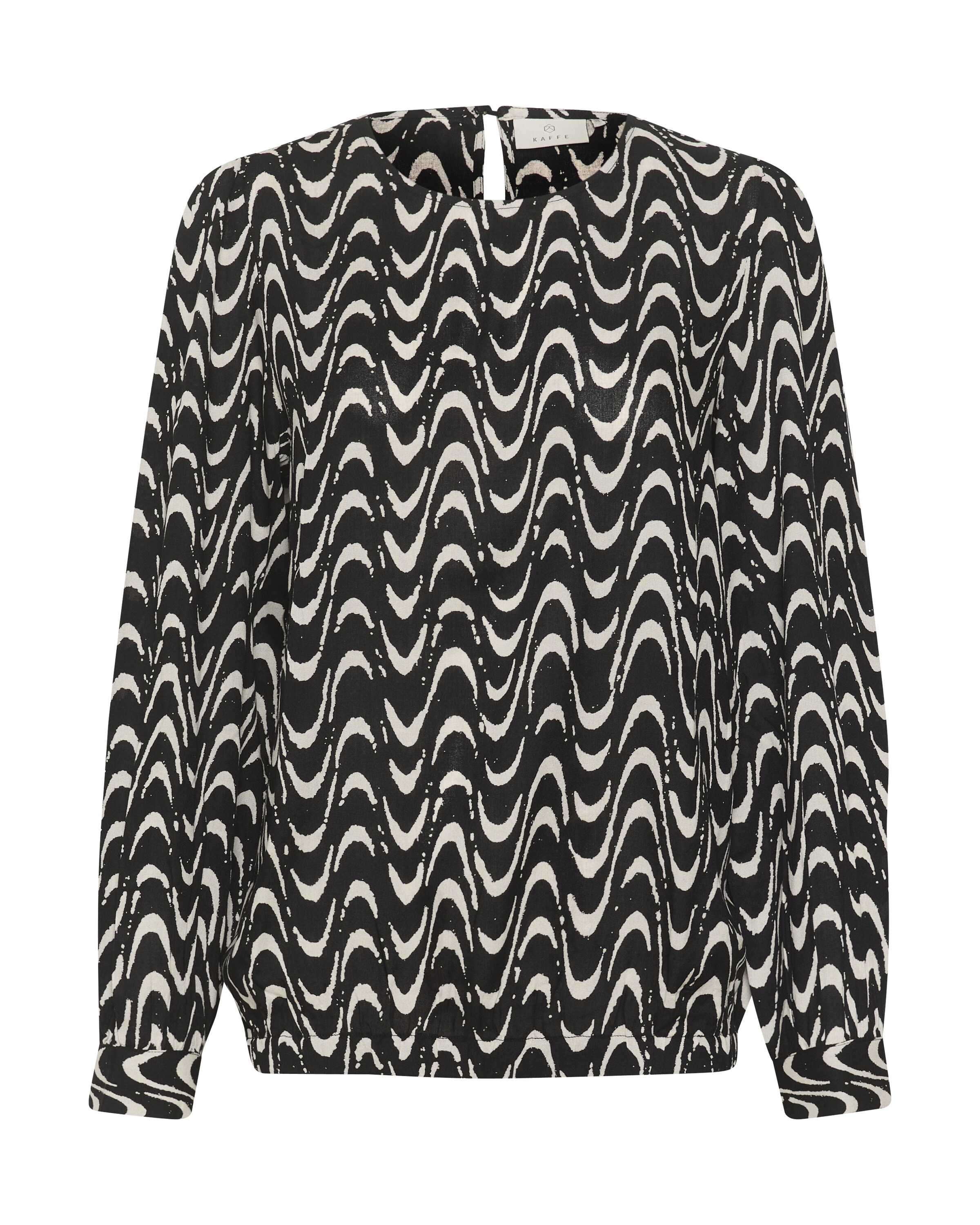 Kaffe Блузка в Черный: спереди