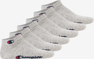 Champion Authentic Athletic Apparel Athletic Socks in Grey: front