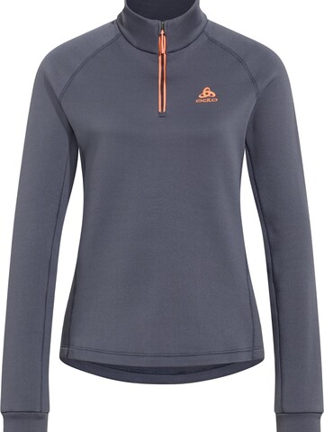 Sweat de sport 'BERRA' ODLO en gris : devant