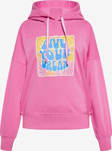 ebeeza Sweatshirt in Roze: voorkant