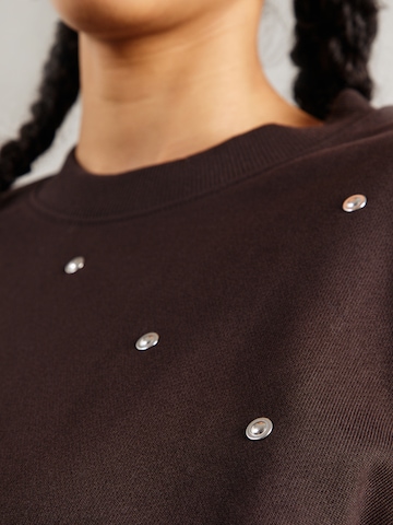 Felpa 'Heritage' di G-STAR in marrone