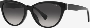 Ralph Lauren Sonnenbrille in Schwarz: predná strana