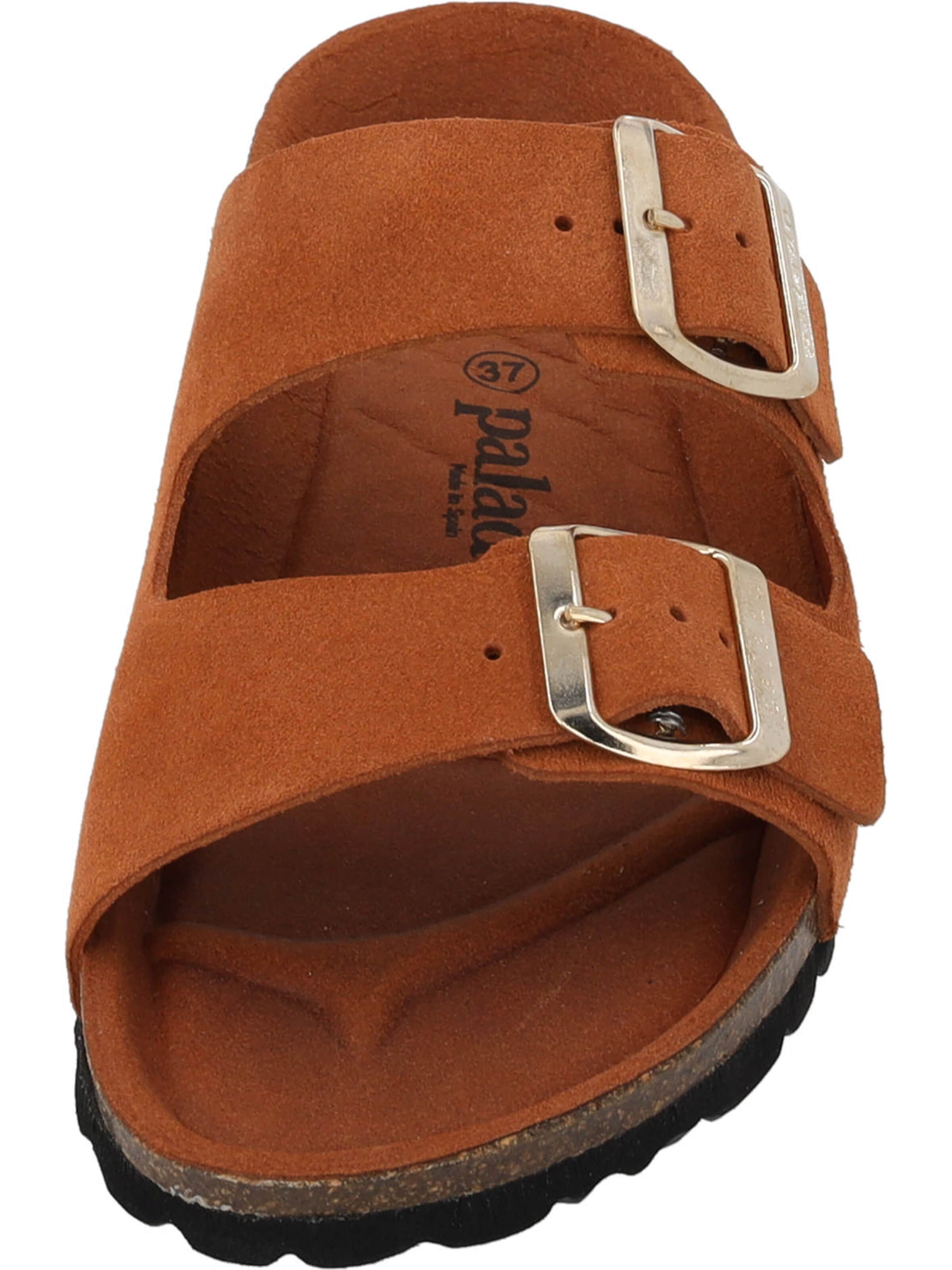 Palado Pantolette 'Palado Korfu Mono'‌‌‌‌ in Braun