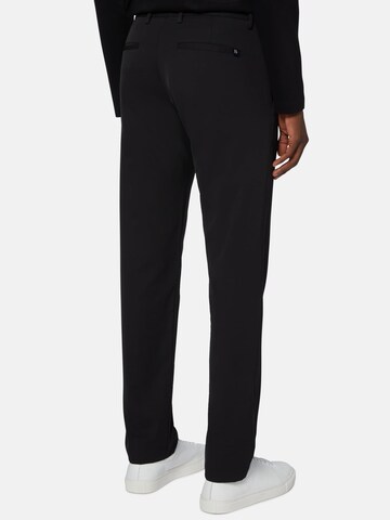 Coupe slim Pantalon Boggi Milano en noir