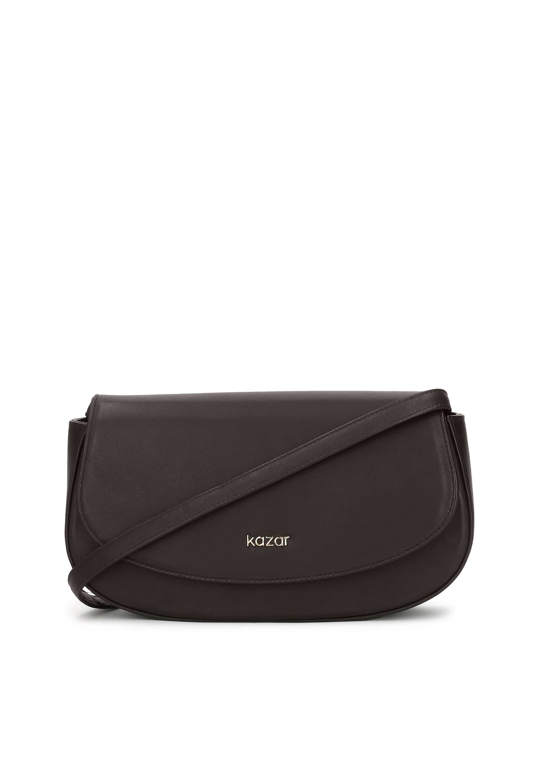 Kazar Torba za čez ramo | rjava barva: sprednja stran