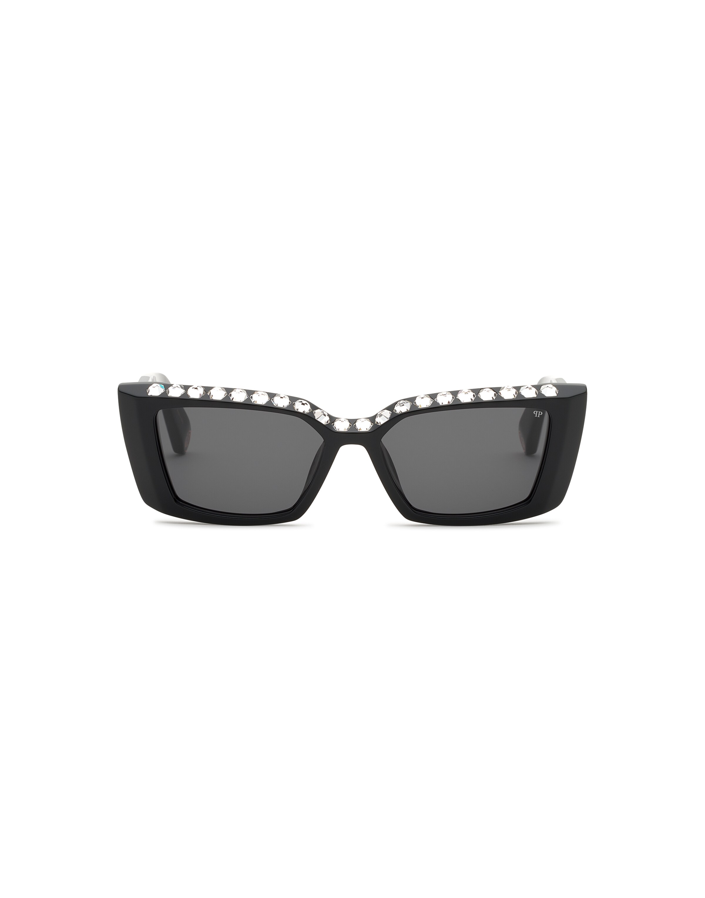 Philipp Plein Sunglasses in Black: front