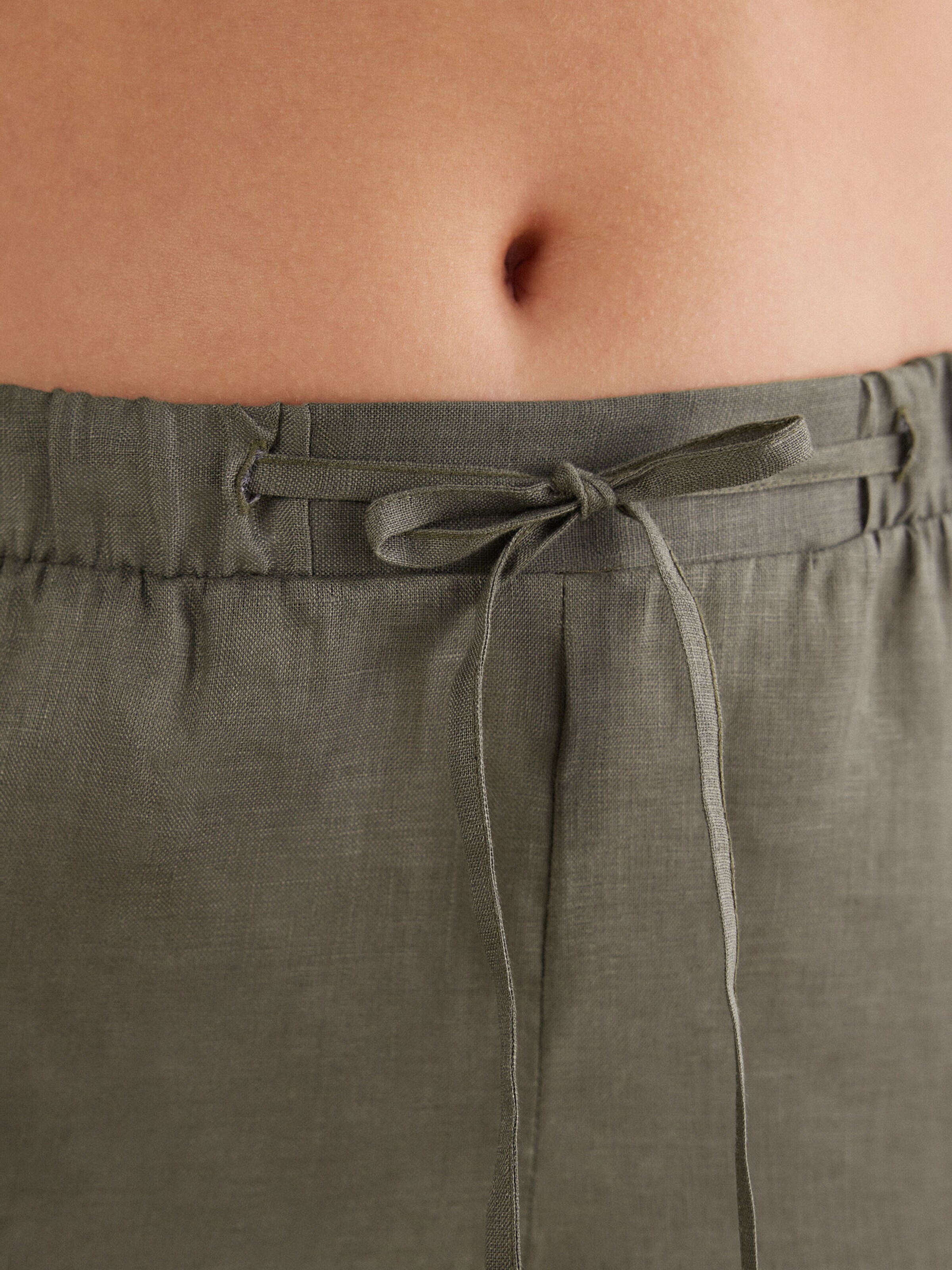 INTIMISSIMI Wide leg Pants in Green